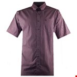 Espionage Check S/S Shirt - red check